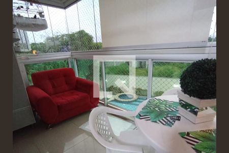 Varanda da Sala de apartamento à venda com 3 quartos, 71m² em Jacarepaguá, Rio de Janeiro