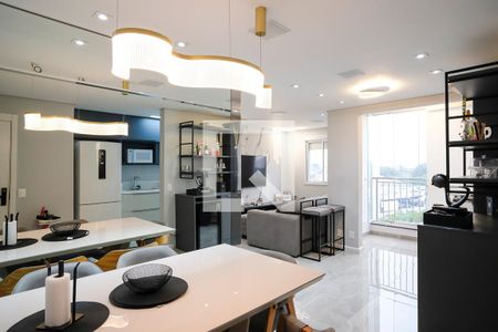 Sala de apartamento à venda com 2 quartos, 70m² em Rudge Ramos, São Bernardo do Campo