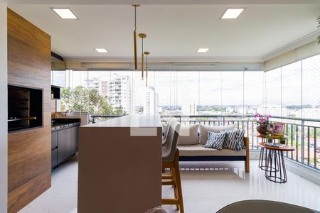Varanda de apartamento à venda com 3 quartos, 129m² em Jardim Caboré, São Paulo