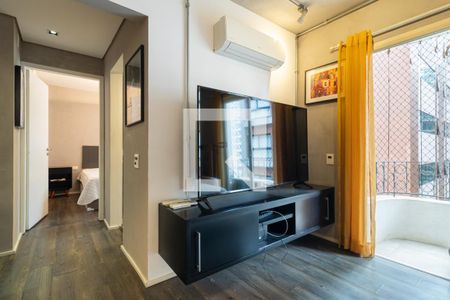 Sala de apartamento à venda com 1 quarto, 44m² em Itaim Bibi, São Paulo