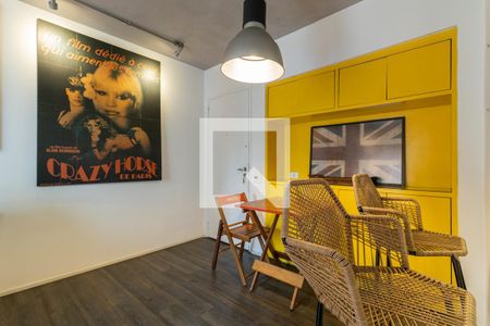 Sala de Jantar de apartamento à venda com 1 quarto, 44m² em Itaim Bibi, São Paulo