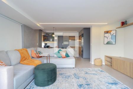 Sala/Cozinha de apartamento à venda com 1 quarto, 90m² em Jardim Paulista, São Paulo