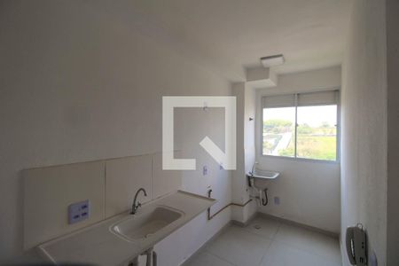 Sala/Cozinha de apartamento para alugar com 2 quartos, 42m² em Jardim Egle, São Paulo