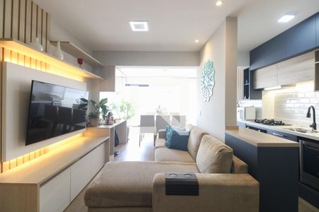 Sala  de apartamento à venda com 2 quartos, 65m² em Vila Zilda, São Paulo