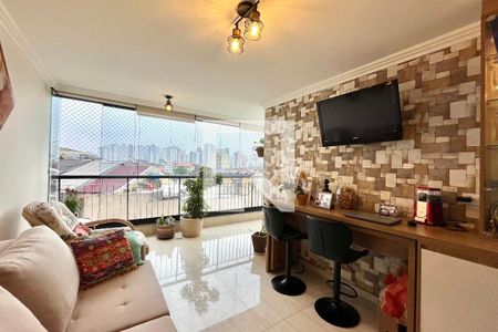 Varanda de apartamento à venda com 3 quartos, 112m² em Vila Monte Alegre, São Paulo
