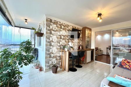 Varanda de apartamento à venda com 3 quartos, 112m² em Vila Monte Alegre, São Paulo