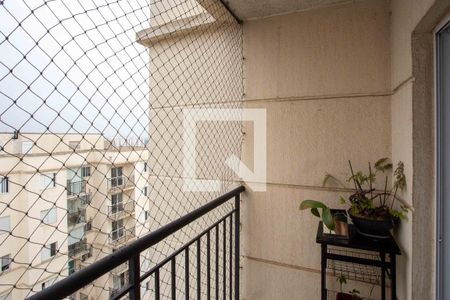 Varanda da Sala de apartamento à venda com 2 quartos, 48m² em Centro, Diadema