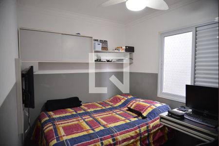 Quarto 2 de apartamento à venda com 3 quartos, 100m² em Vila Valparaíso, Santo André