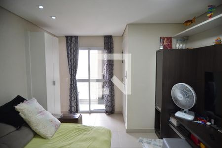 Sala de apartamento à venda com 3 quartos, 100m² em Vila Valparaíso, Santo André