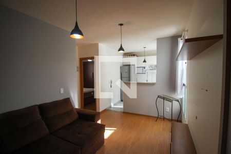 Sala de apartamento para alugar com 2 quartos, 56m² em Jardim Guaruja, Sorocaba