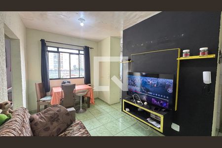 Sala - Sala de Jantar  de apartamento à venda com 2 quartos, 49m² em Parque Erasmo Assunção, Santo André