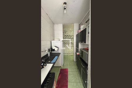Cozinha de apartamento à venda com 2 quartos, 49m² em Parque Erasmo Assunção, Santo André