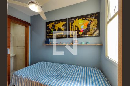 Quarto de Serviço de apartamento à venda com 2 quartos, 63m² em Rio Comprido, Rio de Janeiro