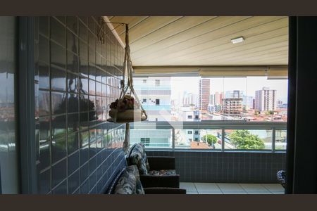 Suíte 1 de apartamento para alugar com 3 quartos, 110m² em Cidade Ocian, Praia Grande