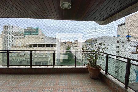 Varanda sala de apartamento para alugar com 3 quartos, 220m² em Copacabana, Rio de Janeiro