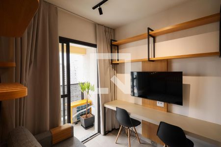 Studio de kitnet/studio para alugar com 1 quarto, 27m² em Jardim das Acácias, São Paulo