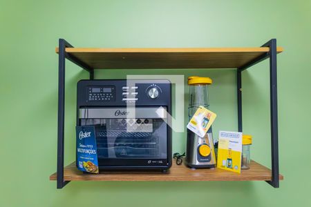 Cozinha de apartamento para alugar com 1 quarto, 28m² em Sqnw, Brasília