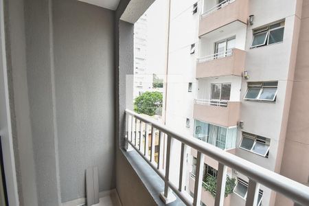 Varanda de kitnet/studio para alugar com 1 quarto, 21m² em Chácara Inglesa, São Paulo