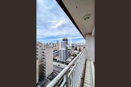 Varanda da Sala de apartamento à venda com 1 quarto, 32m² em Brás, São Paulo