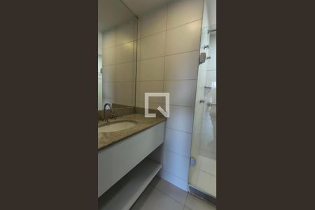 Banheiro da Suíte  de apartamento para alugar com 1 quarto, 83m² em Recreio dos Bandeirantes, Rio de Janeiro