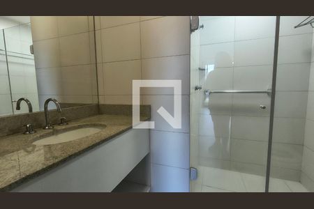 Banheiro da Suíte  de apartamento para alugar com 1 quarto, 83m² em Recreio dos Bandeirantes, Rio de Janeiro