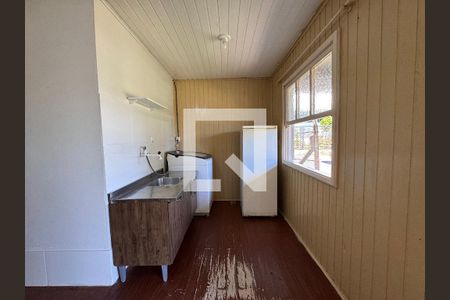 Sala/Cozinha de casa para alugar com 1 quarto, 28m² em São Miguel, São Leopoldo