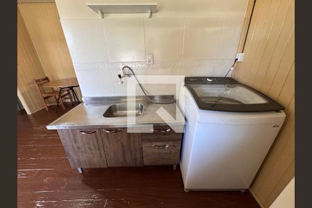 Sala/Cozinha de casa para alugar com 1 quarto, 28m² em São Miguel, São Leopoldo