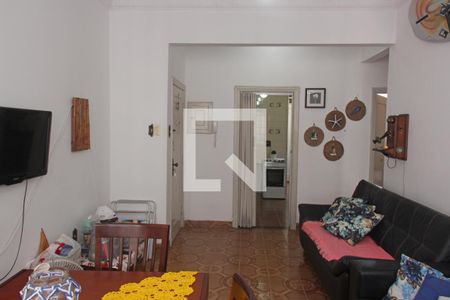 Sala de apartamento para alugar com 2 quartos, 89m² em Gonzaga, Santos