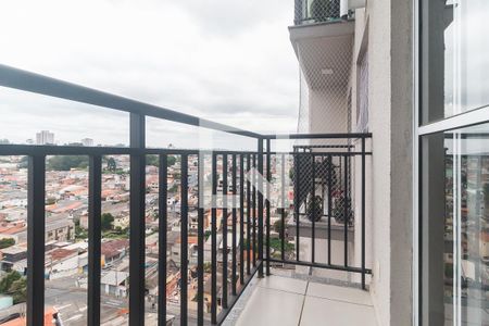 Varanda da Sala de apartamento para alugar com 2 quartos, 55m² em Vila Santa Maria, Poá