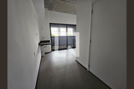 Sala/Cozinha de kitnet/studio à venda com 1 quarto, 24m² em Brooklin, São Paulo