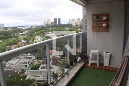 Varanda da Sala de apartamento à venda com 2 quartos, 70m² em Melville Empresarial Ii, Barueri
