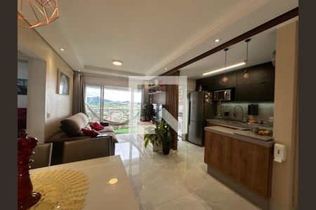 Sala de apartamento à venda com 2 quartos, 70m² em Melville Empresarial Ii, Barueri