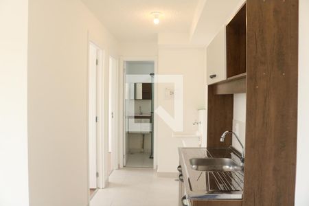 Sala/Cozinha de apartamento para alugar com 2 quartos, 36m² em Várzea da Barra Funda, São Paulo