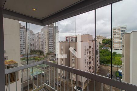Varanda da Sala de apartamento à venda com 2 quartos, 62m² em Centro, Canoas