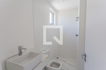 Banheiro da Suíte de apartamento à venda com 2 quartos, 56m² em São José, Belo Horizonte