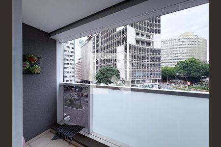 Sacada de kitnet/studio para alugar com 1 quarto, 29m² em Consolação, São Paulo