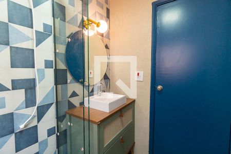 Banheiro de apartamento para alugar com 1 quarto, 52m² em Vila Clementino, São Paulo