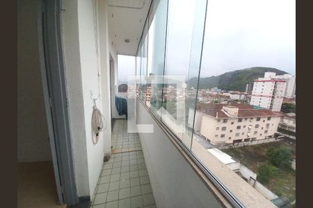 Varanda do Quarto 1 de apartamento para alugar com 2 quartos, 68m² em Centro, São Vicente
