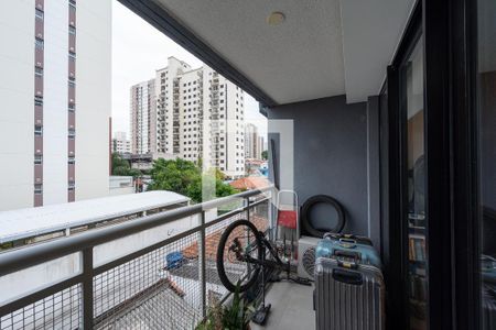 Varanda de apartamento para alugar com 1 quarto, 40m² em Vila Monte Alegre, São Paulo