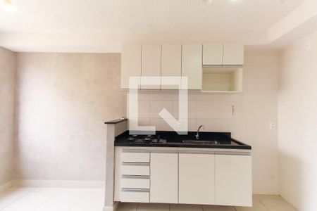 Sala/Cozinha de apartamento à venda com 1 quarto, 25m² em Alto da Mooca, São Paulo