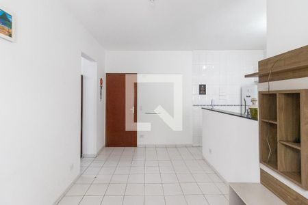 Sala de apartamento para alugar com 2 quartos, 80m² em Canto do Forte, Praia Grande