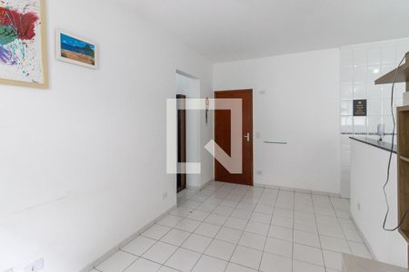 Sala de apartamento para alugar com 2 quartos, 80m² em Canto do Forte, Praia Grande