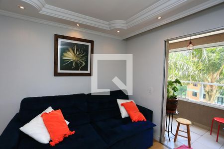 Sala  de apartamento à venda com 3 quartos, 69m² em Paraíso do Morumbi, São Paulo