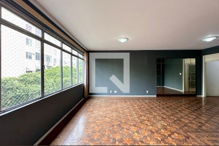 Sala de apartamento para alugar com 3 quartos, 342m² em Laranjeiras, Rio de Janeiro