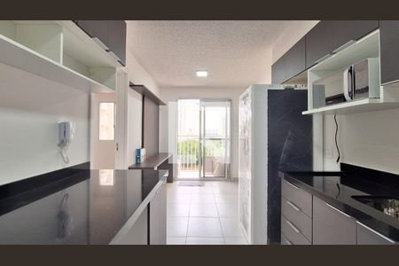 Sala/Cozinha de apartamento à venda com 1 quarto, 27m² em Várzea da Barra Funda, São Paulo