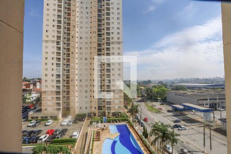 Vista da varanda de apartamento à venda com 2 quartos, 55m² em Piraporinha, Diadema
