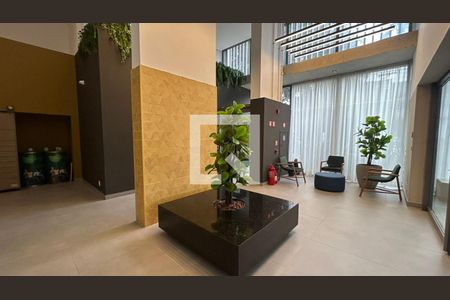 Hall de entrada de apartamento à venda com 1 quarto, 37m² em Santo Amaro, São Paulo