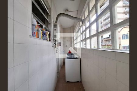 Área de serviço de apartamento à venda com 3 quartos, 83m² em Catete, Rio de Janeiro