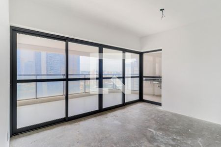 Sala de apartamento à venda com 3 quartos, 134m² em Chácara Santo Antônio (Zona Sul), São Paulo