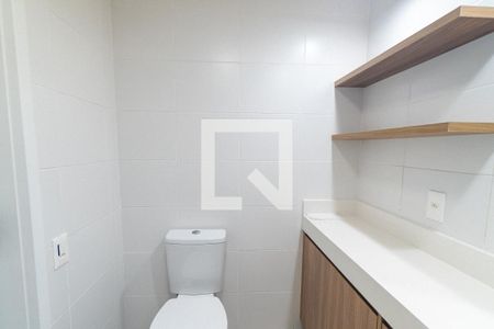 Banheiro de apartamento para alugar com 1 quarto, 28m² em Vila Clementino, São Paulo